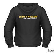 Худи на молнии Dirty Rigger Embroidered Hoodie